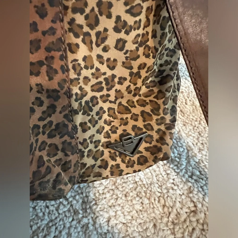 Bottega Veneta Vintage Cheetah Print 2 tone bag - Picture 12 of 16